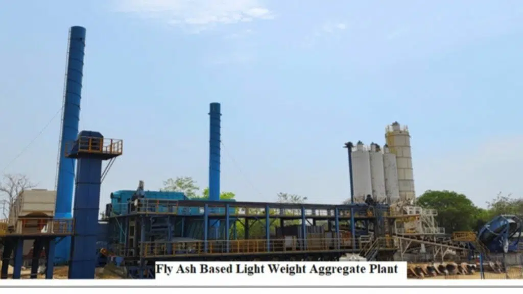 NTPC Fly Ash Based Light Weight Aggregate plant
